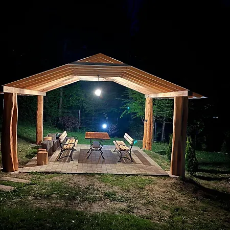 Domek W Lesie Sauna I Goraca Balia Wellness&Spa Grybow Exterior foto