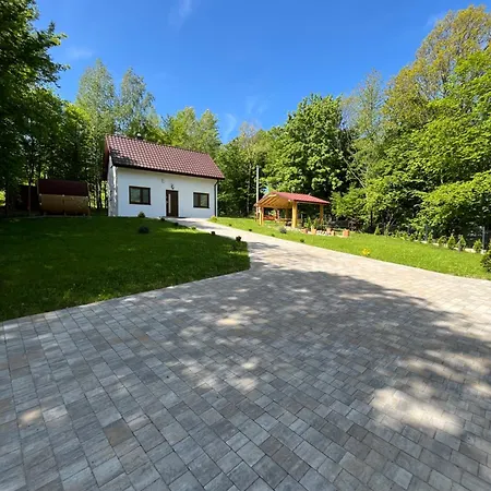 Domek W Lesie Sauna I Goraca Balia Wellness&Spa Grybow Exterior foto