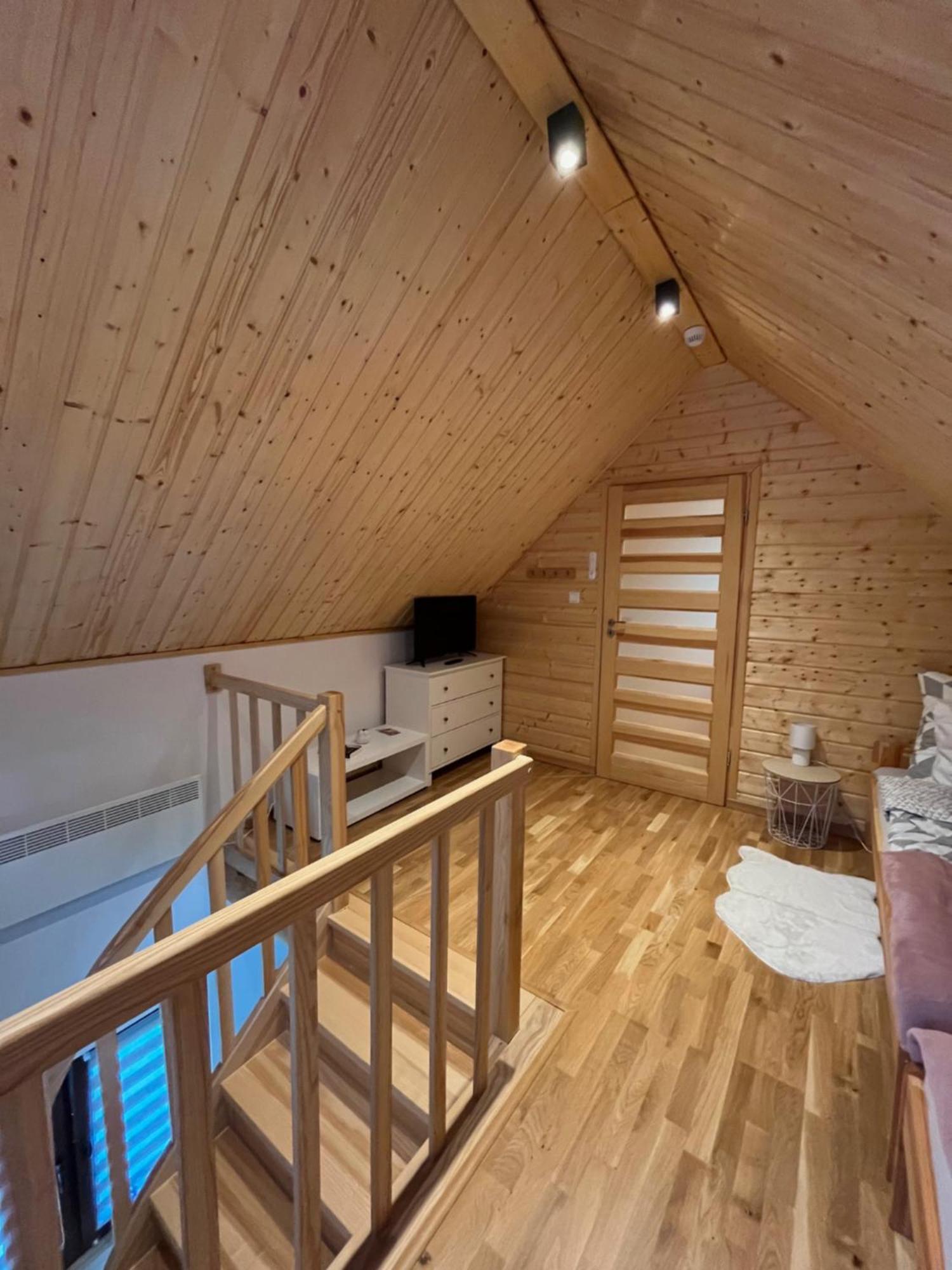 Chalet W Lesie Sauna I Goraca Balia Wellness&spa Grybow